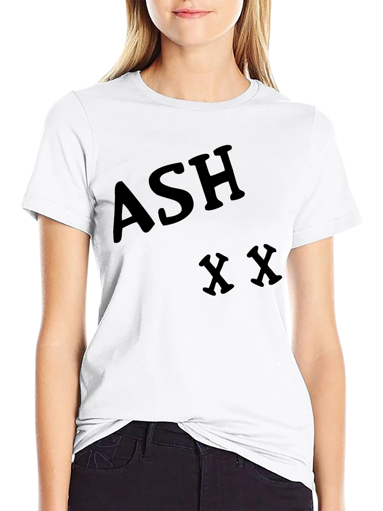 ASH XX Black Graphic Tee - Casual & Cool
