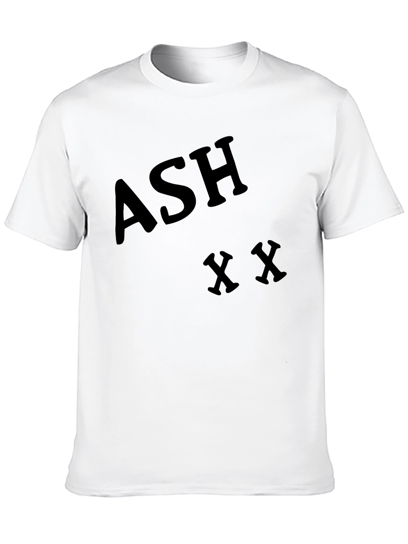 ASH XX Black Graphic Tee - Casual & Cool