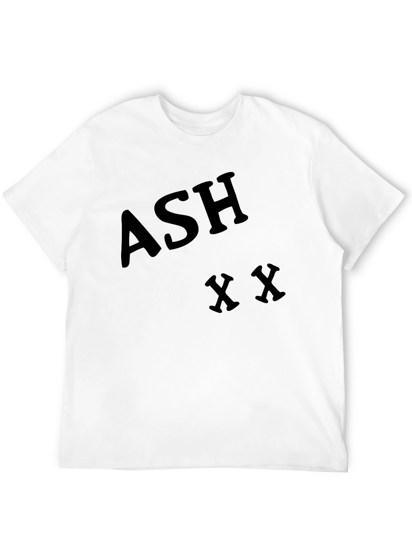 ASH XX Black Graphic Tee - Casual & Cool