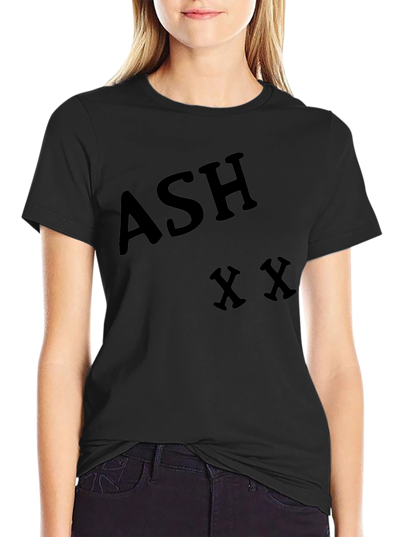 ASH XX Black Graphic Tee - Casual & Cool