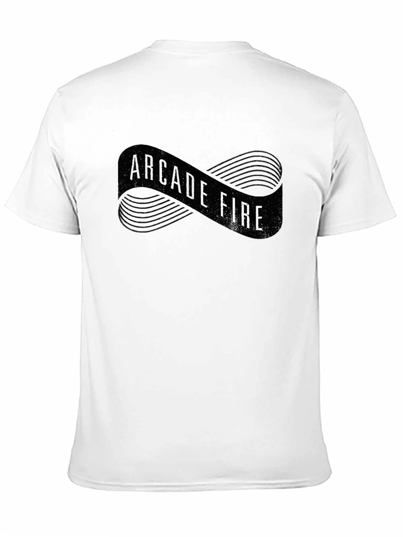 Arcade Fire Infinity Symbol Black T-Shirt