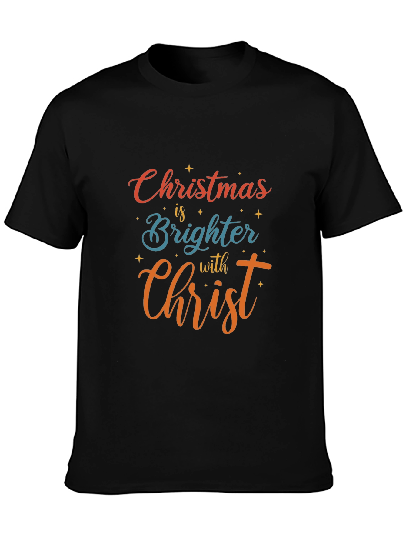 Christmas is Brighter with Christ Graphic Tee
