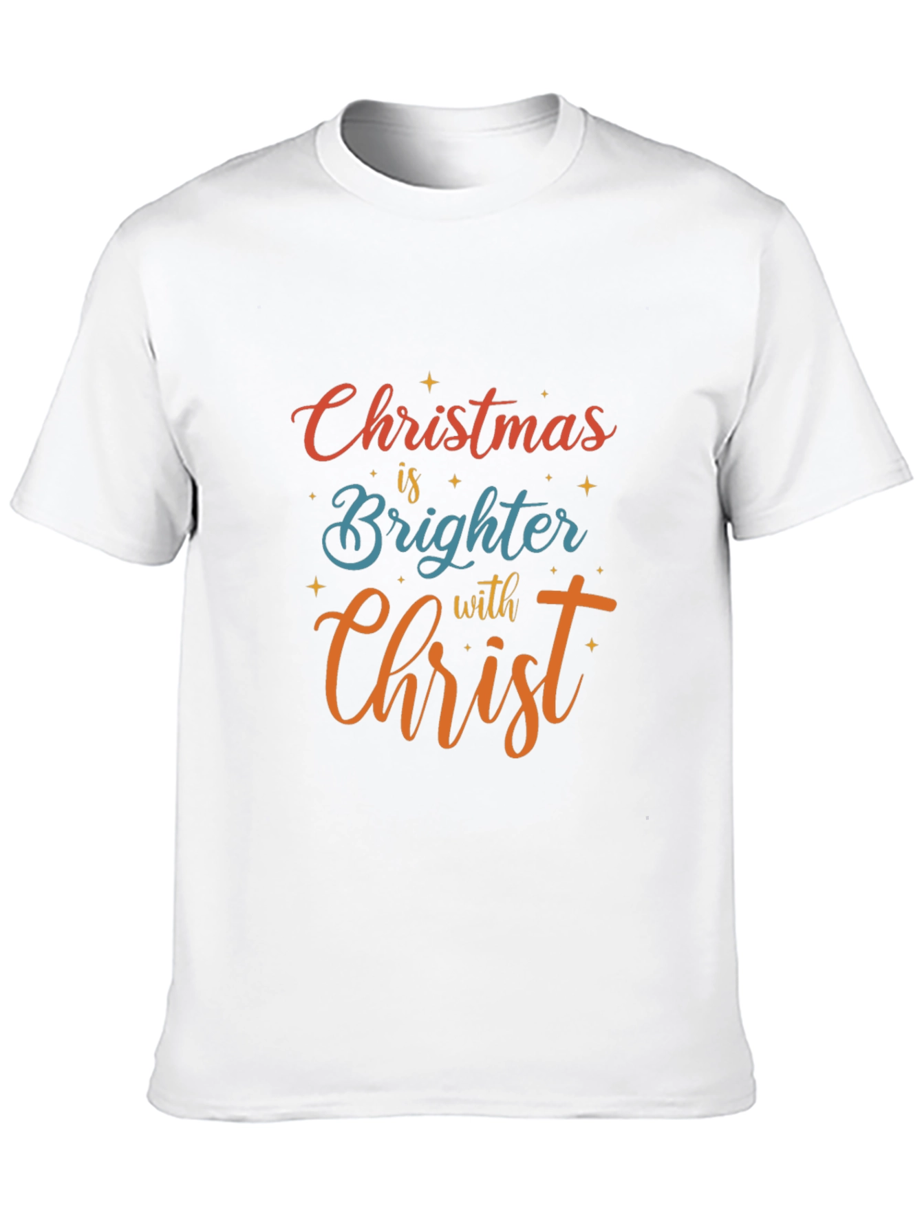 Christmas is Brighter with Christ Graphic Tee