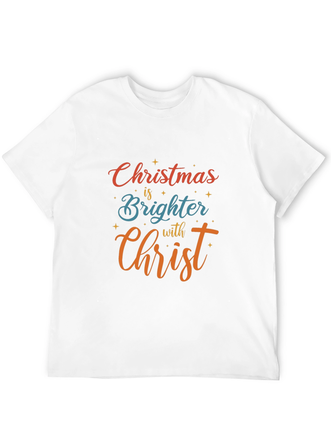 Christmas is Brighter with Christ Graphic Tee