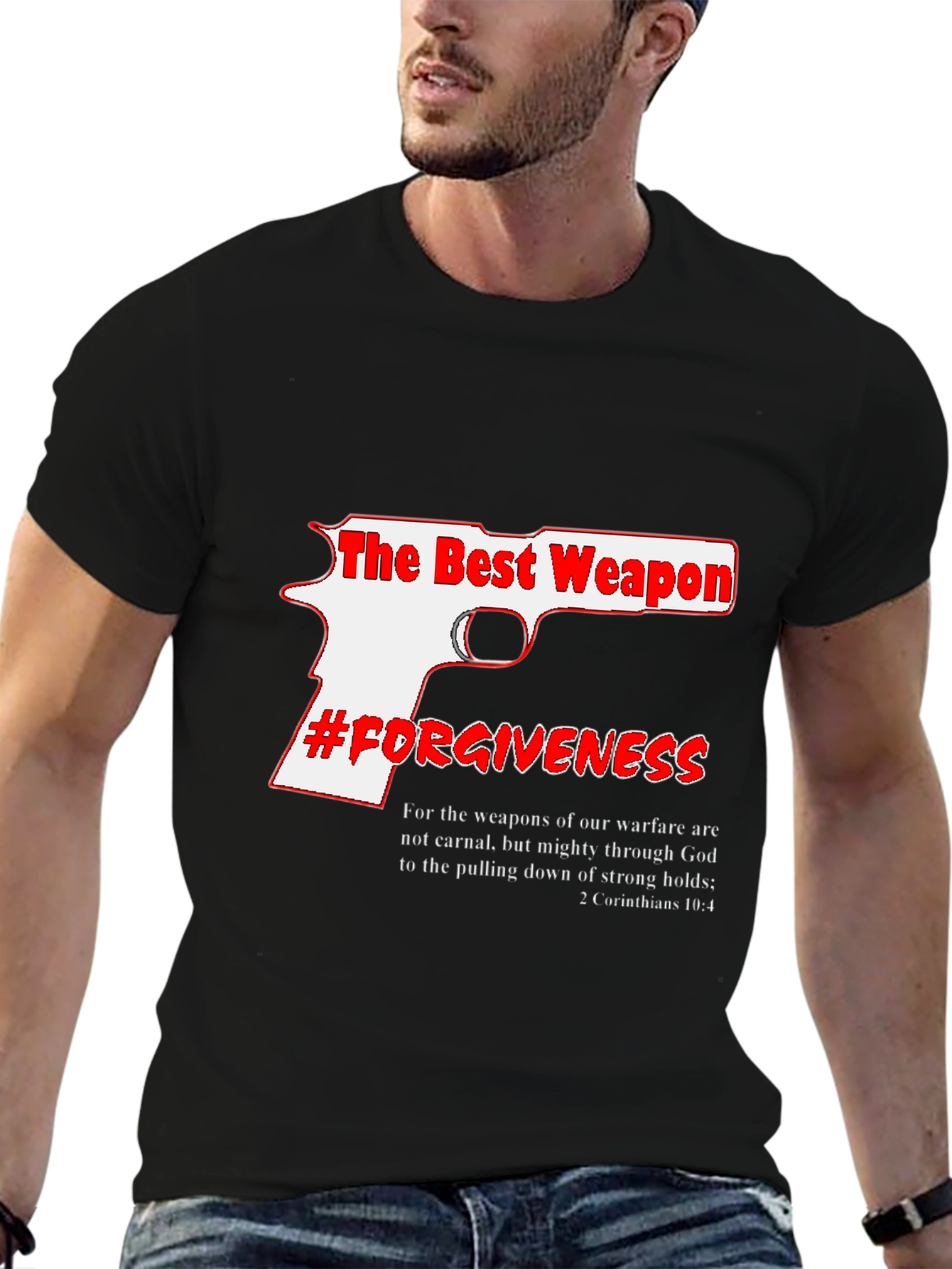 The Best Weapon Forgiveness Graphic Tee