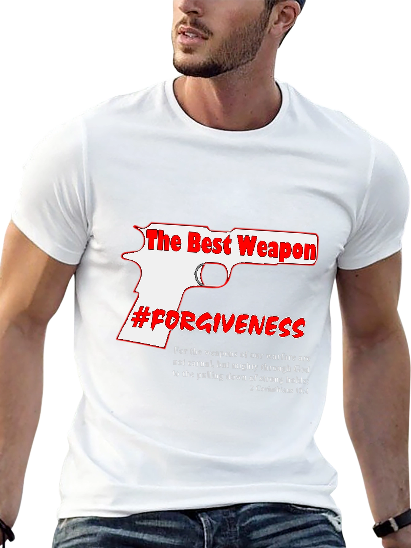 The Best Weapon Forgiveness Graphic Tee