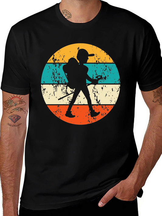 Vintage Hiker Graphic Tee - Adventure Time!
