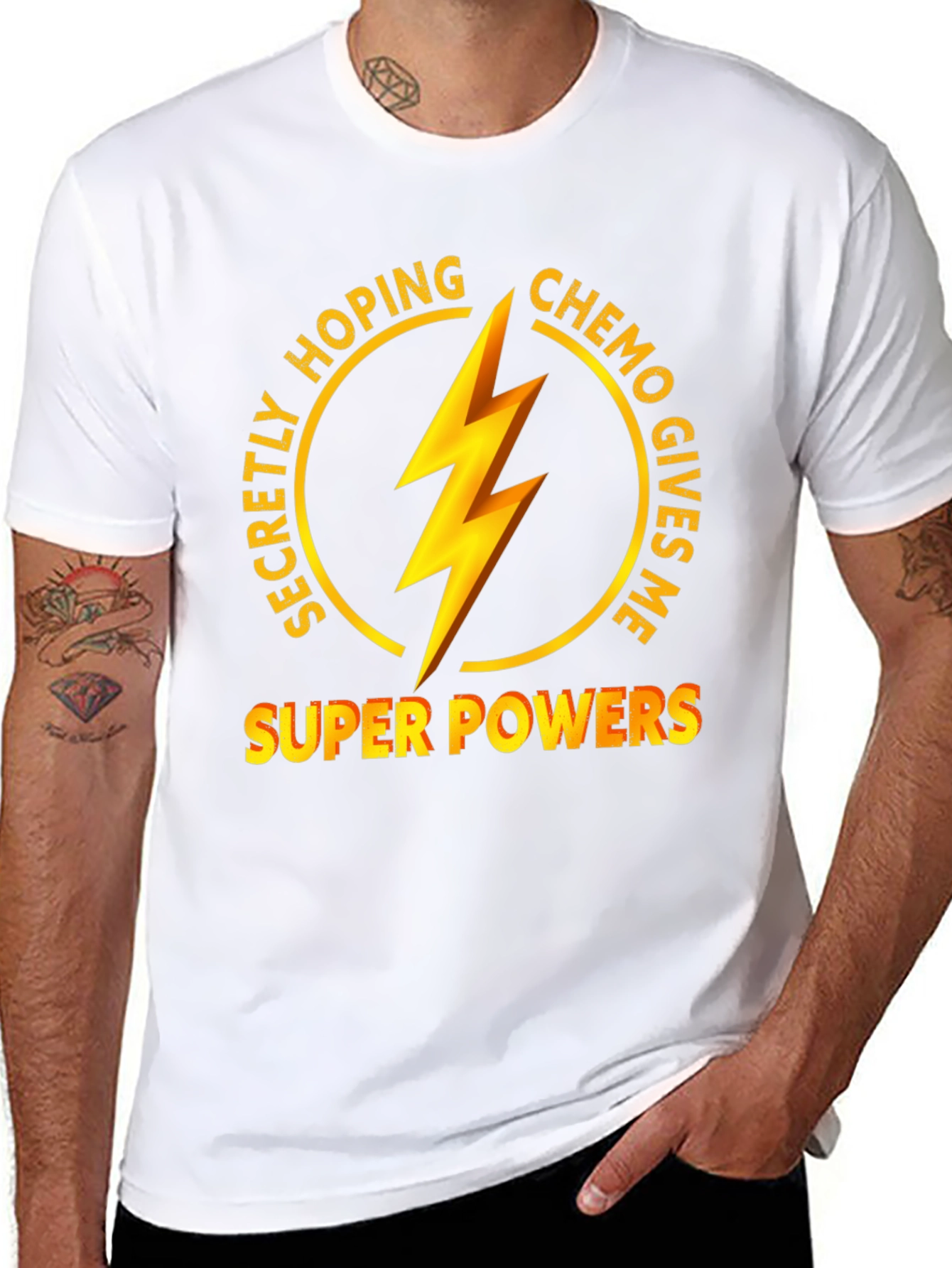 Secretly Hoping Chemo Gives Me Super Powers T-Shirt