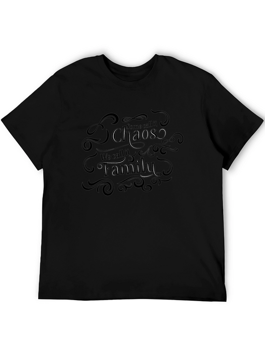 Chaos Family Graphic T-Shirt - Soft Cotton Tee