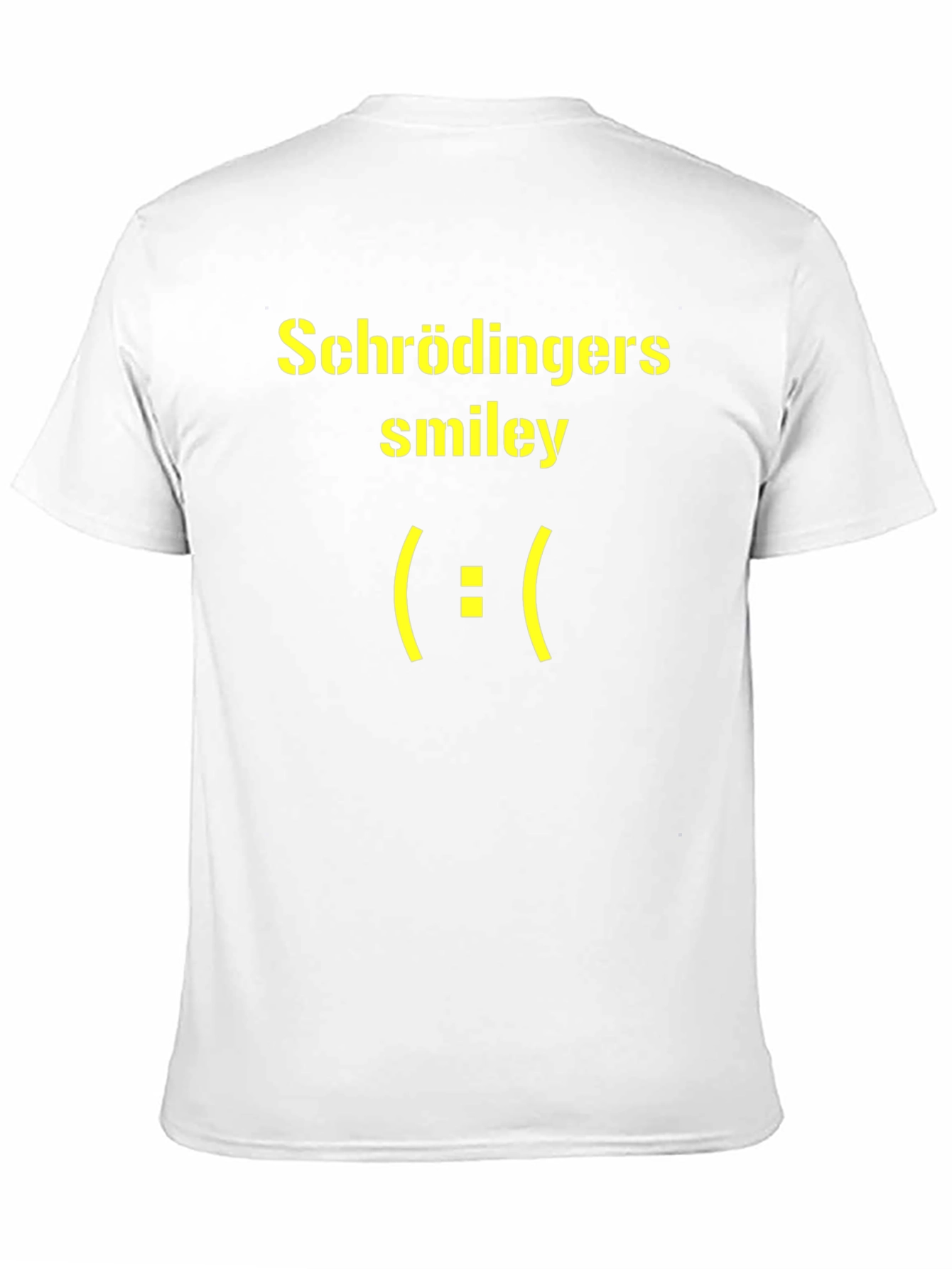 Schrödingers Smiley Face Graphic T-Shirt