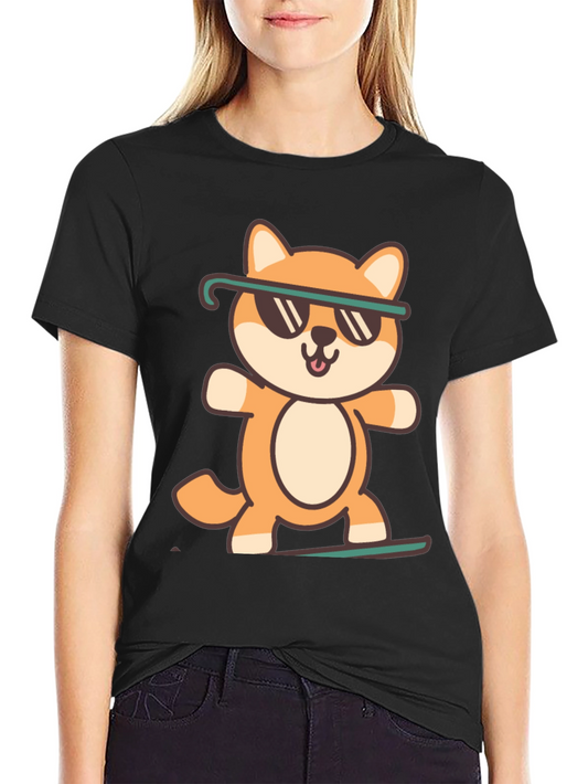 Cool Doge T-Shirt - Unisex Black Tee