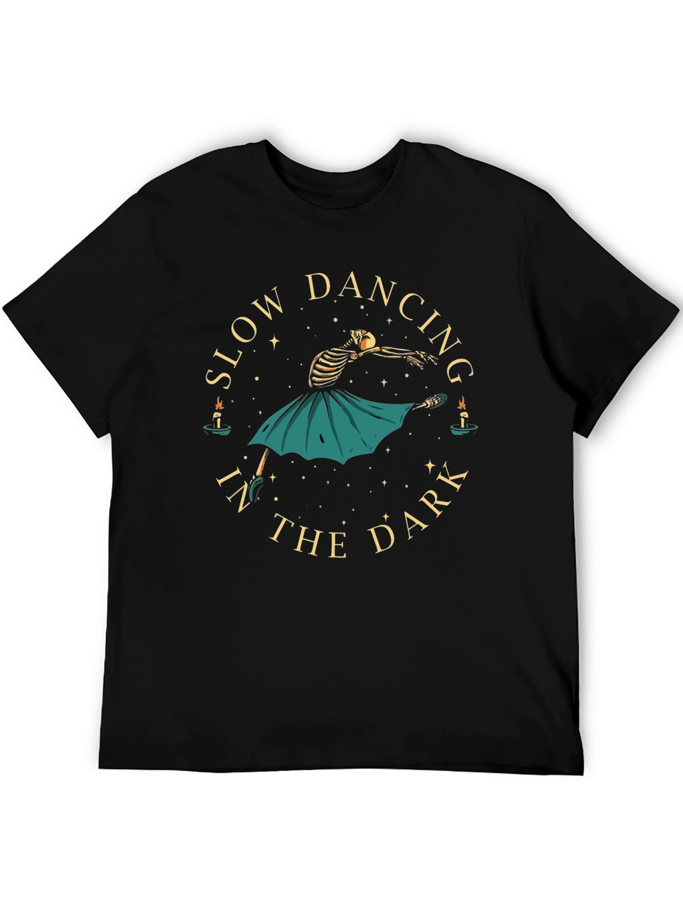 Slow Dancing in the Dark Skeleton T-Shirt