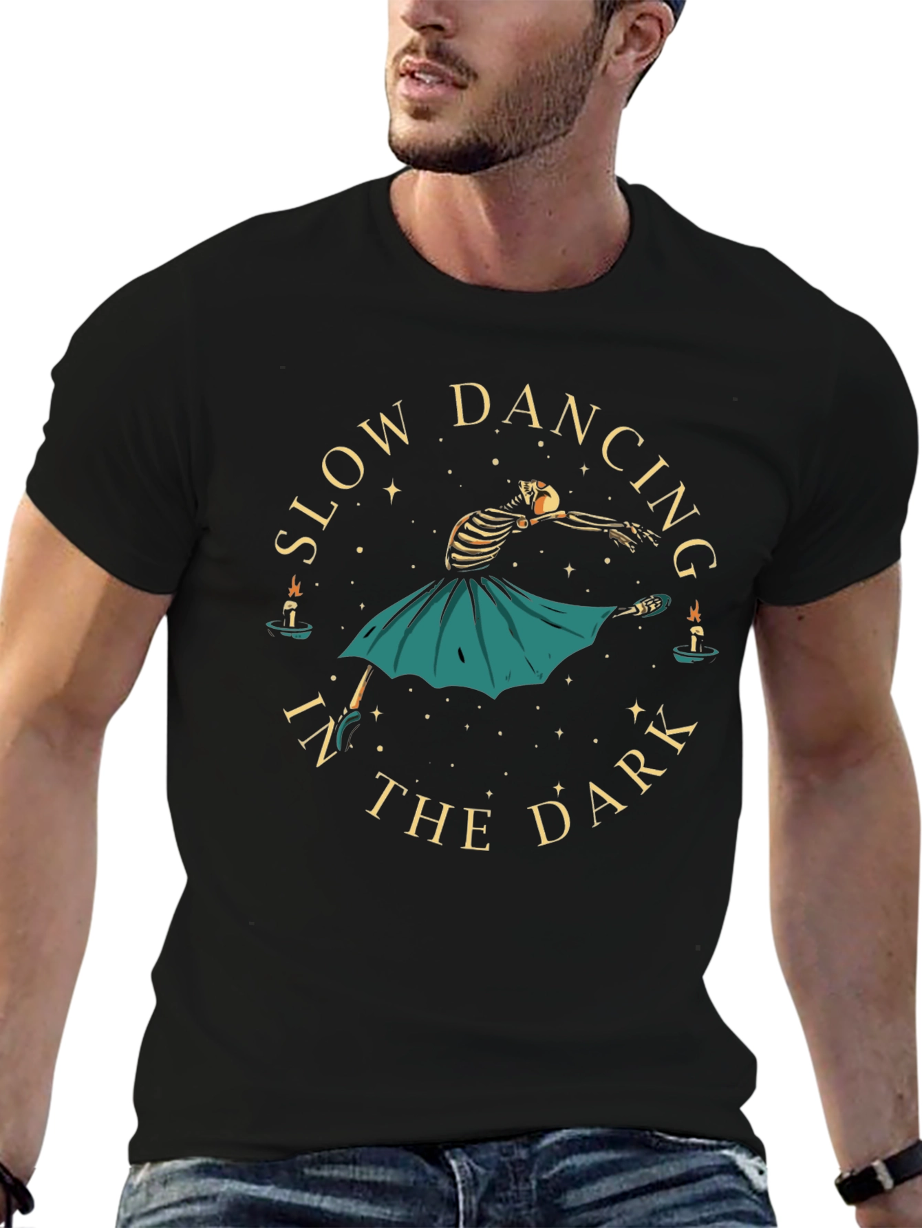 Slow Dancing in the Dark Skeleton T-Shirt