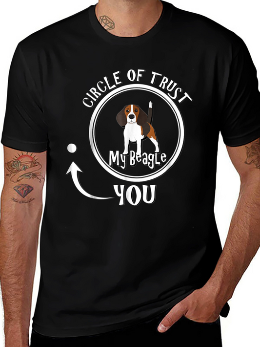 Circle of Trust My Beagle Mens Black T-Shirt