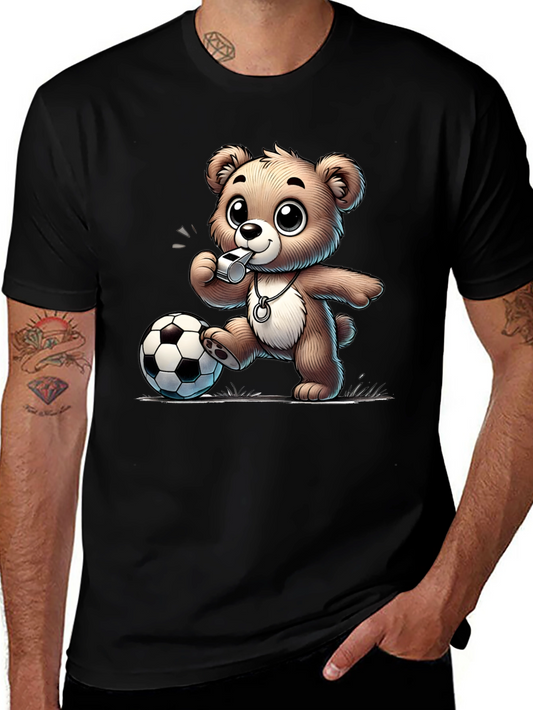 Referee Bear Graphic T-Shirt