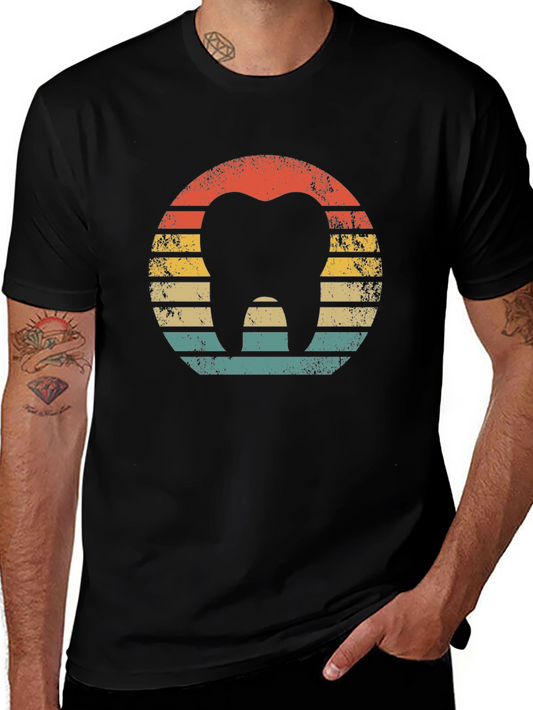 Retro Dentist Tooth T-Shirt - Vintage Dental Tee
