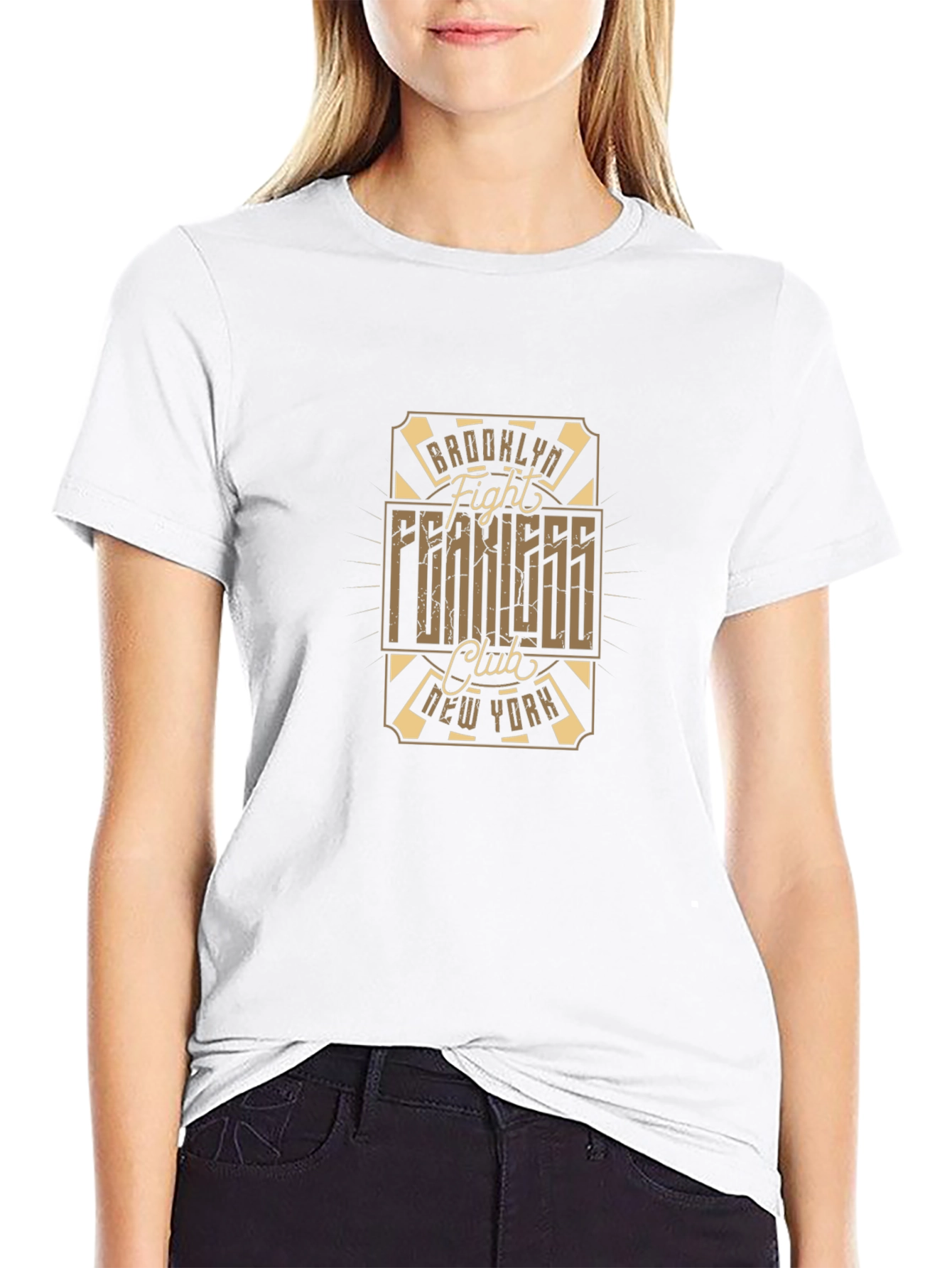 Brooklyn Fight Fearless Club Graphic T-Shirt