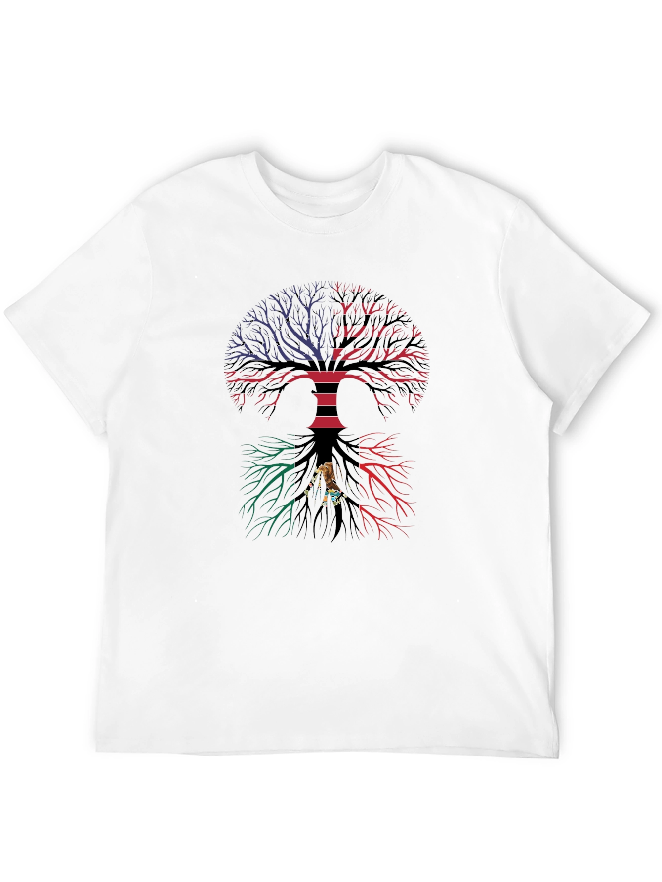 Tree of Life Graphic Tee - Black Cotton Blend