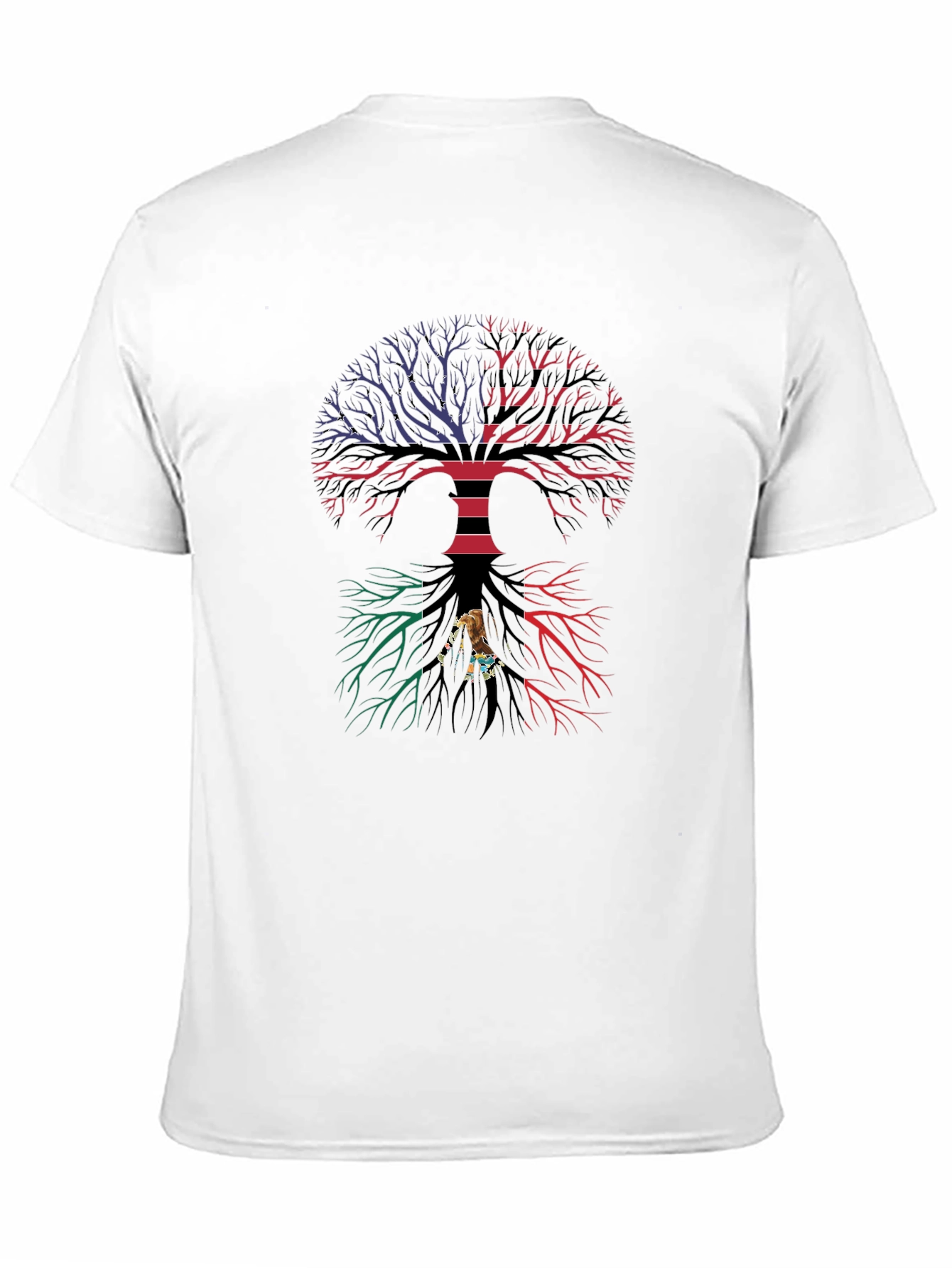Tree of Life Graphic Tee - Black Cotton Blend