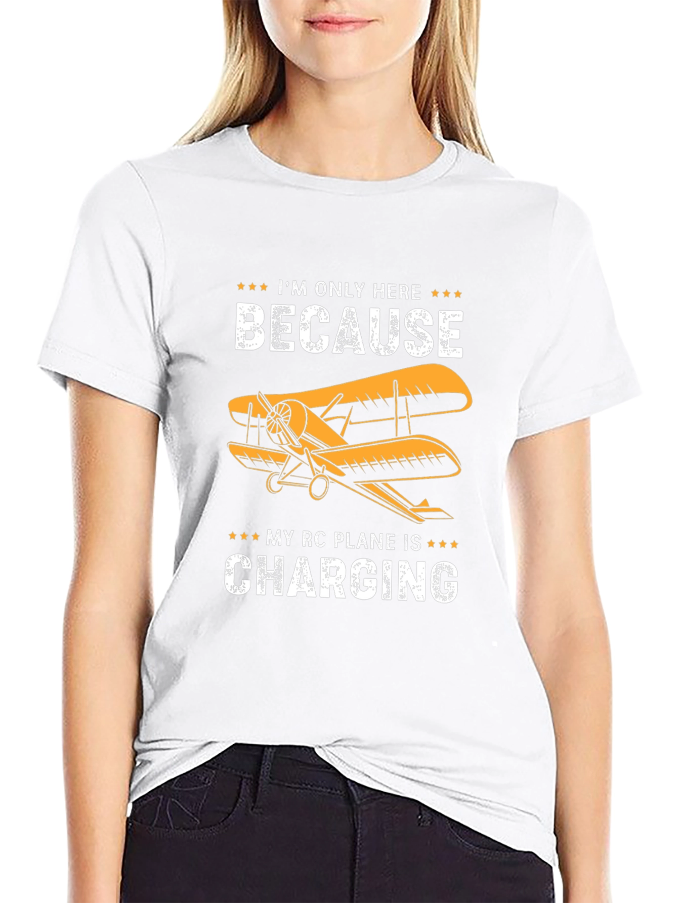 RC Plane Charging Graphic Tee