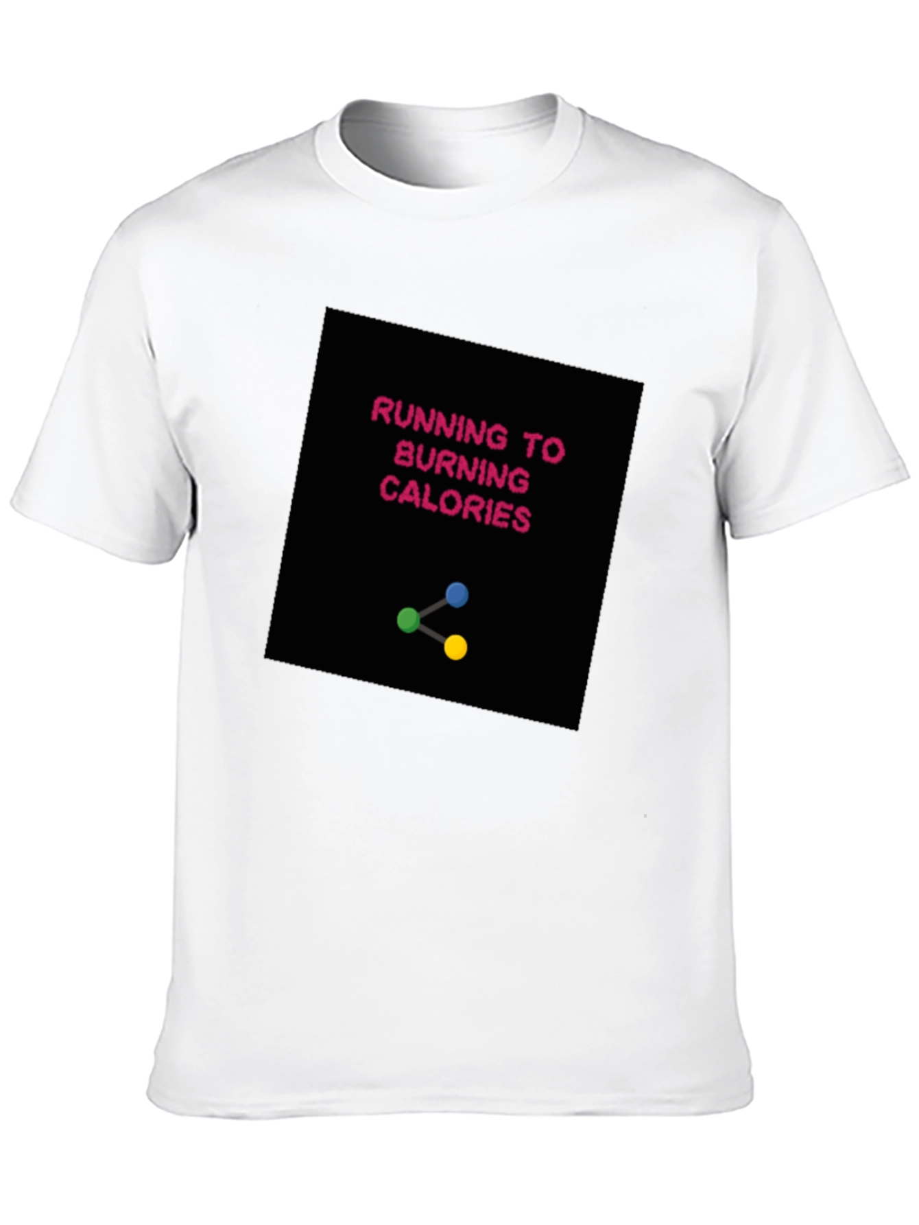Running to Burning Calories Graphic Tee