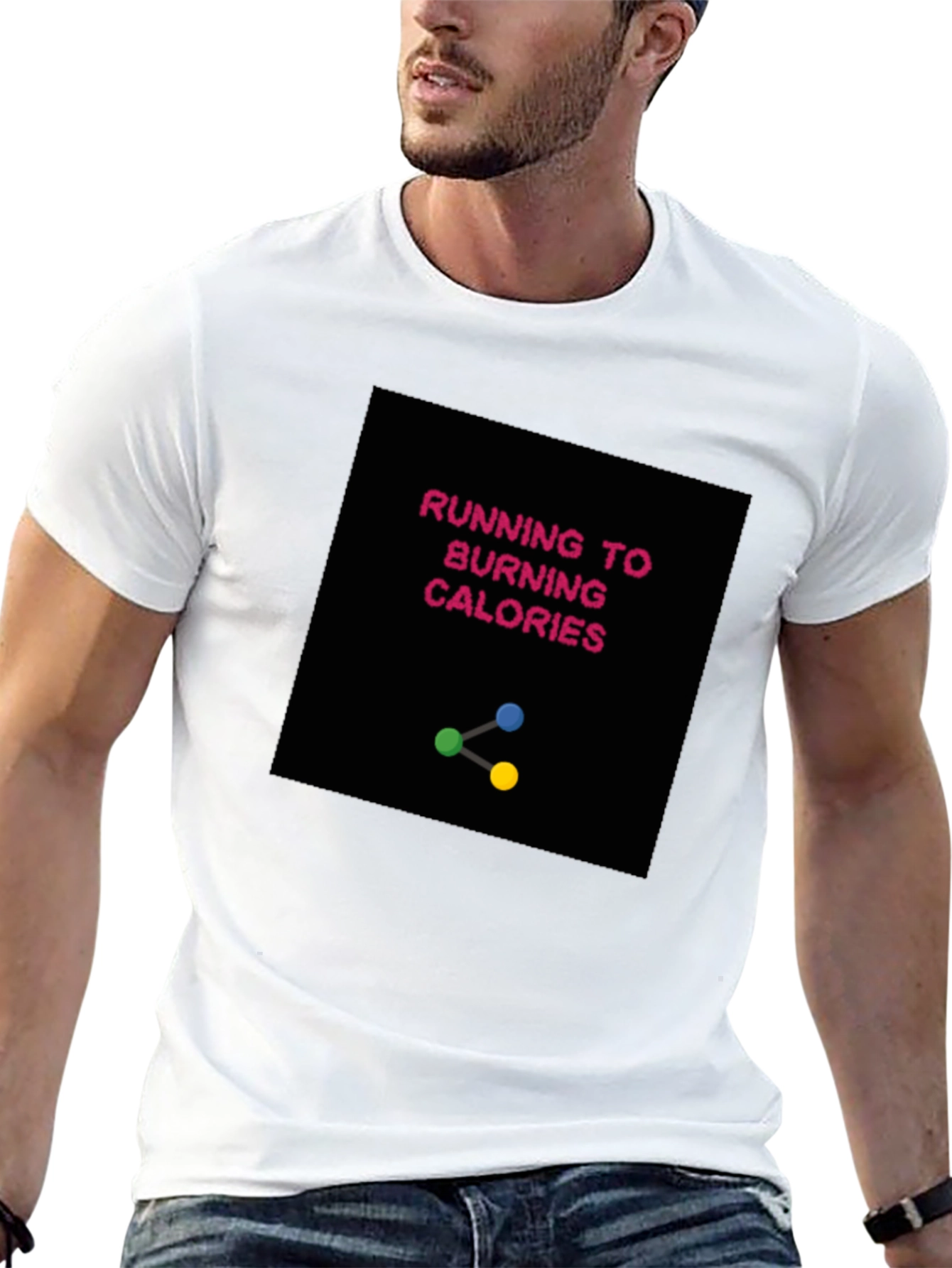 Running to Burning Calories Graphic Tee