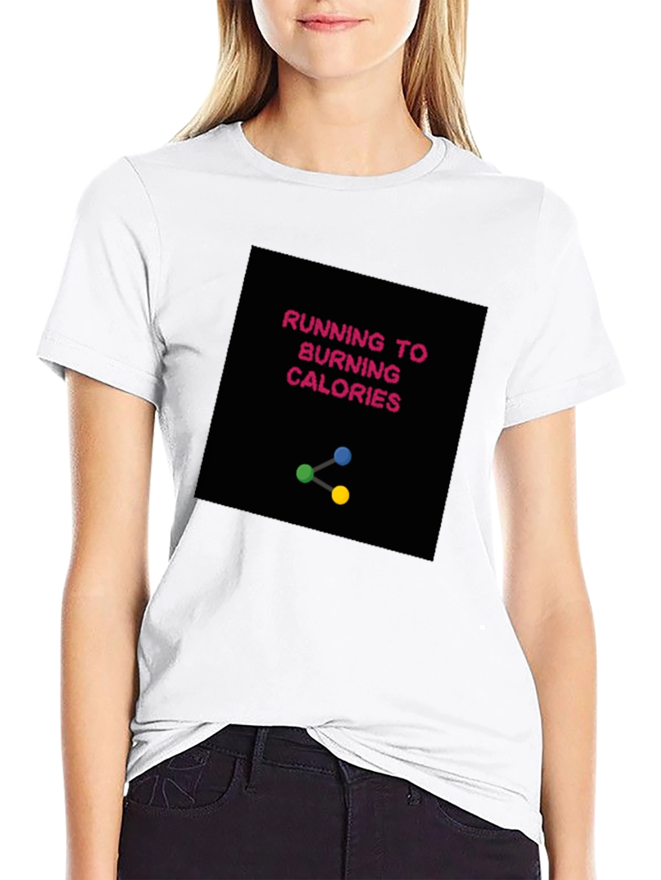 Running to Burning Calories Graphic Tee