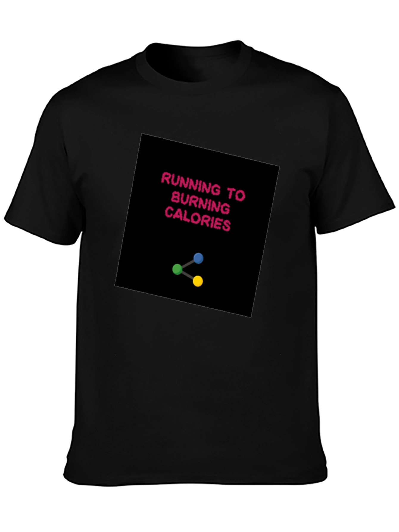 Running to Burning Calories Graphic Tee