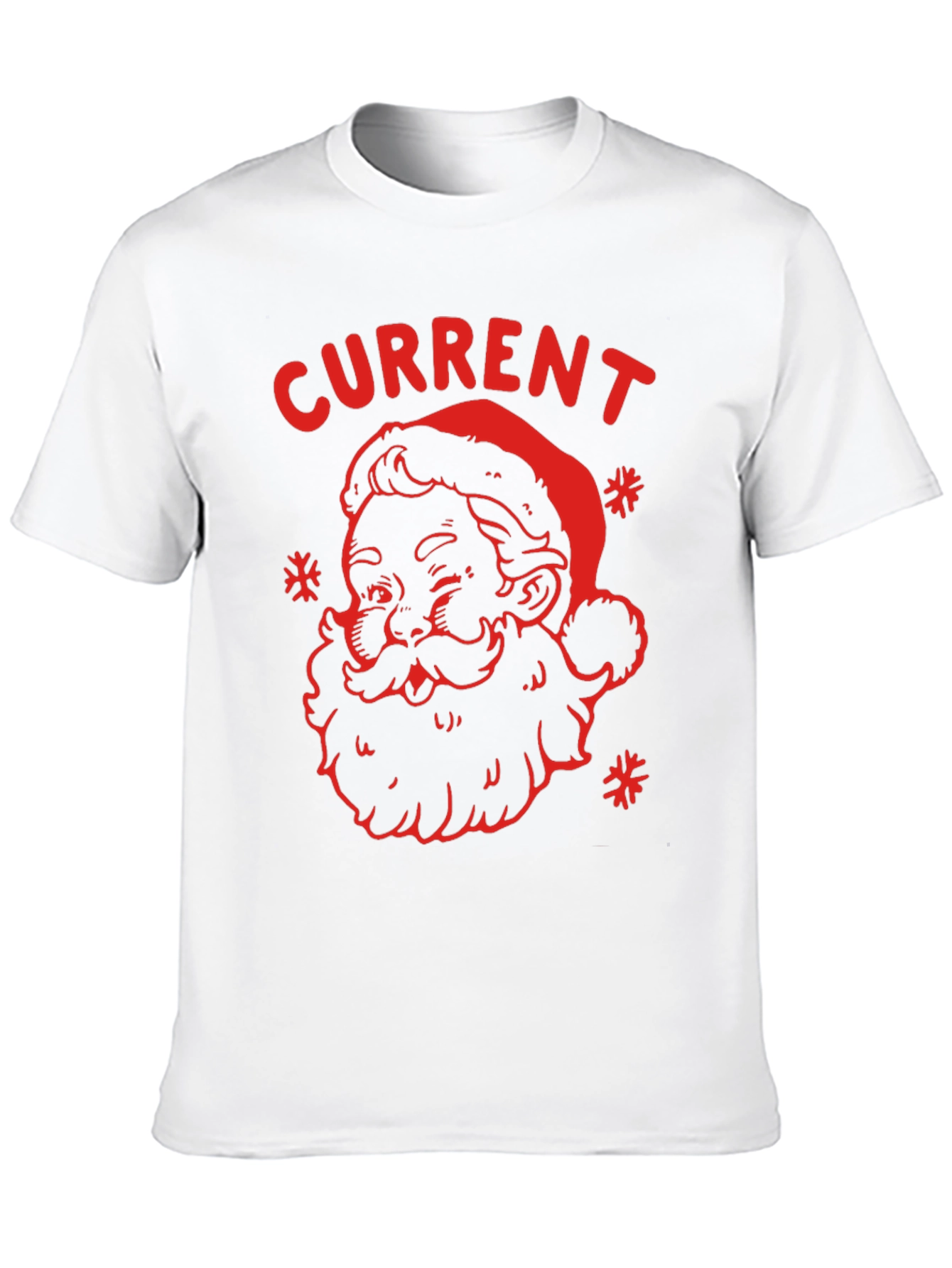 Current Santa Graphic Tee - Black