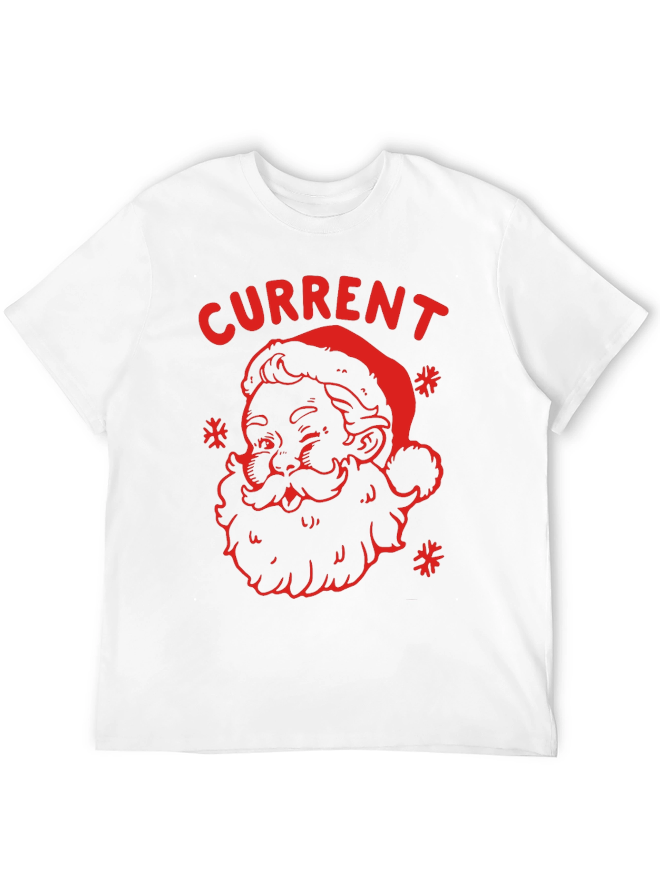 Current Santa Graphic Tee - Black