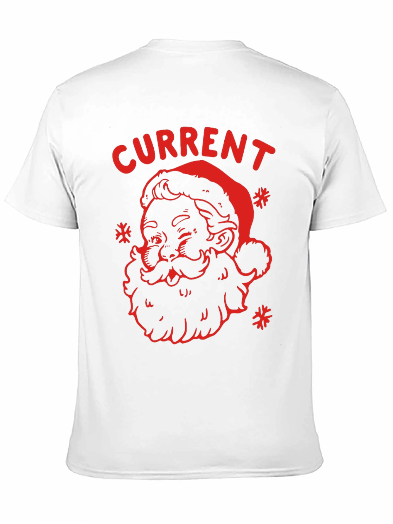 Current Santa Graphic Tee - Black