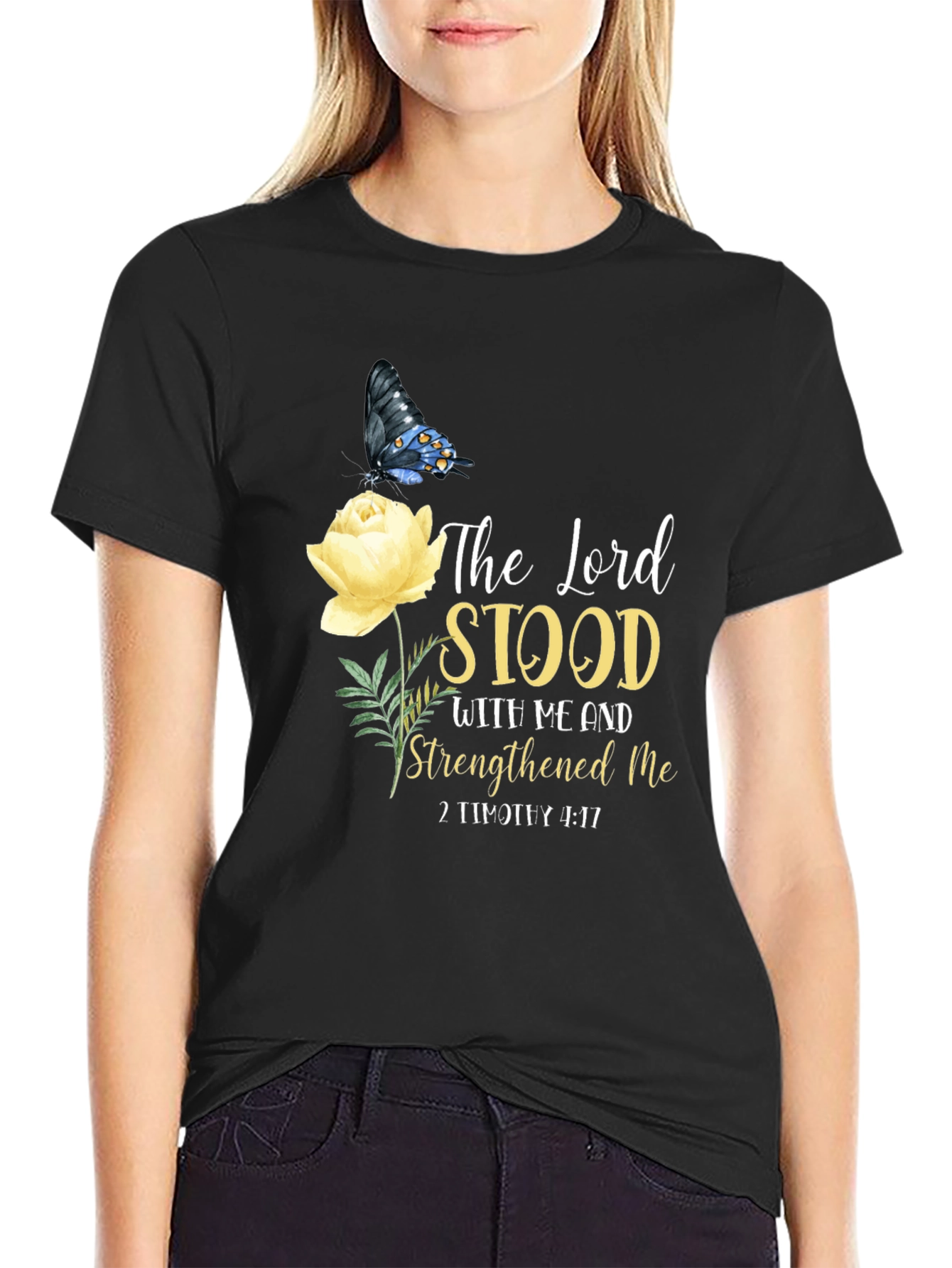 The Lord Stood With Me Graphic Tee