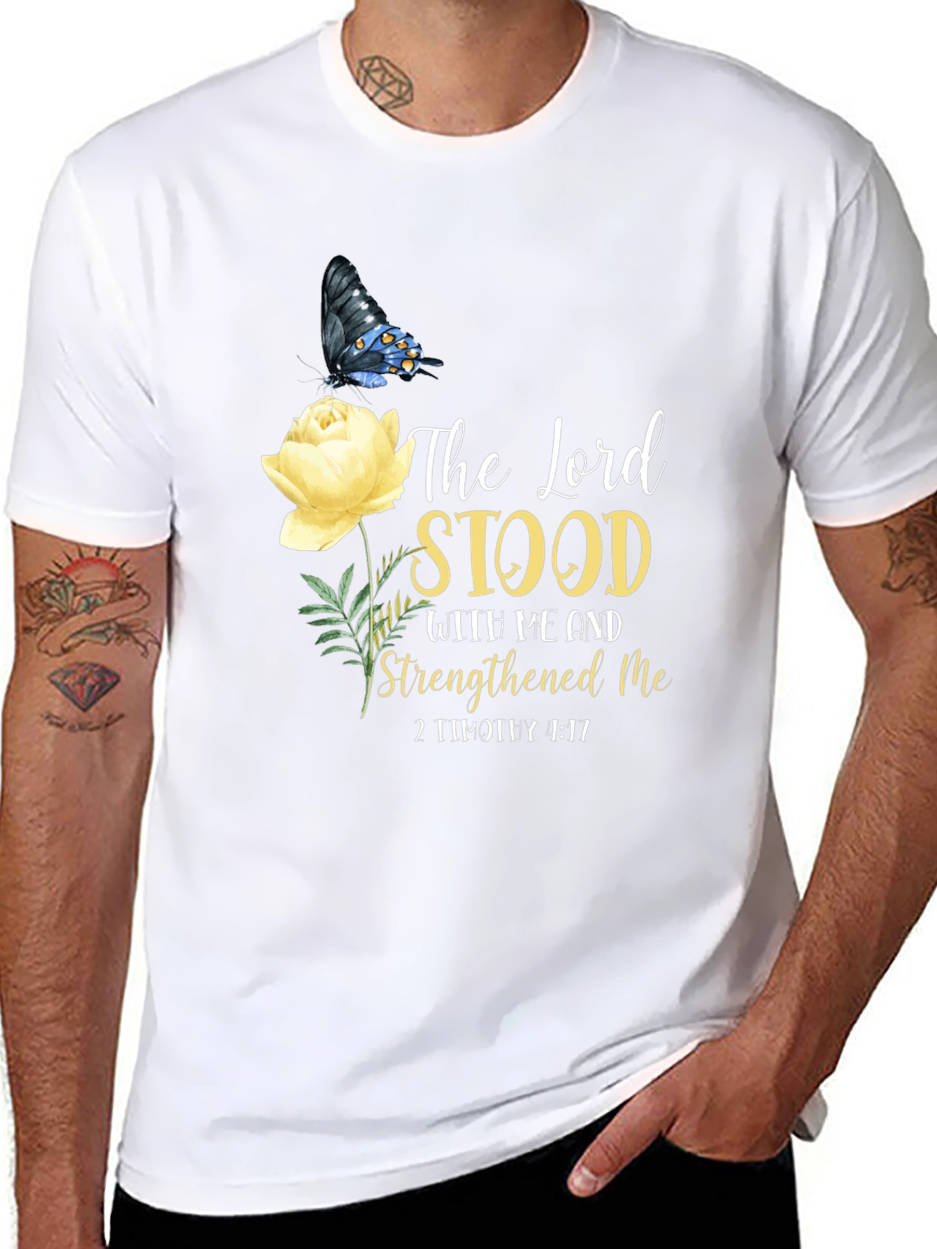 The Lord Stood With Me Graphic Tee