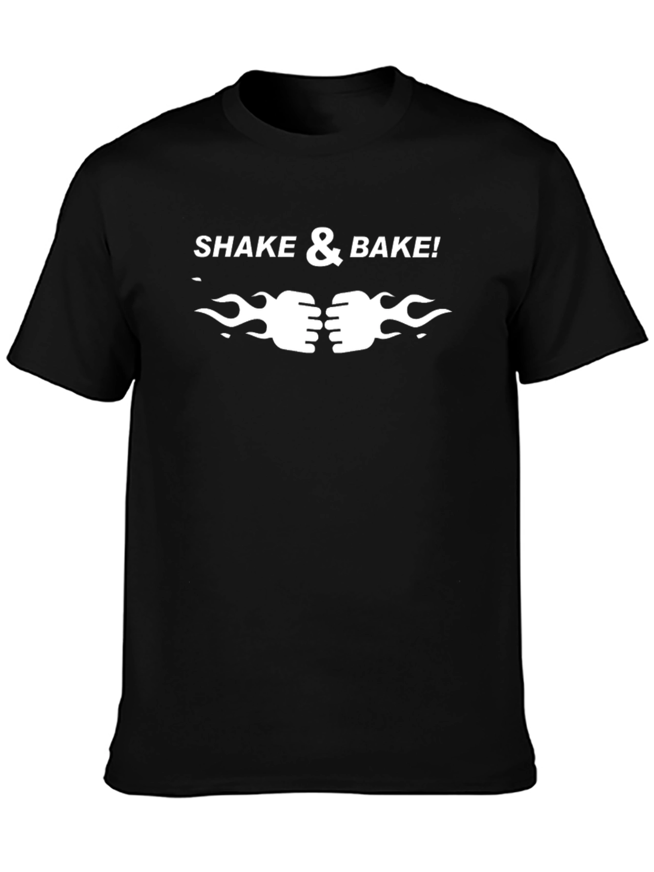 Shake & Bake Graphic Tee - Classic Comedy Shirt