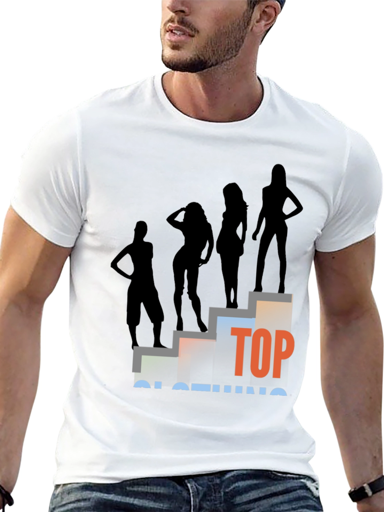 Trendy Top Clothing Graphic Tee
