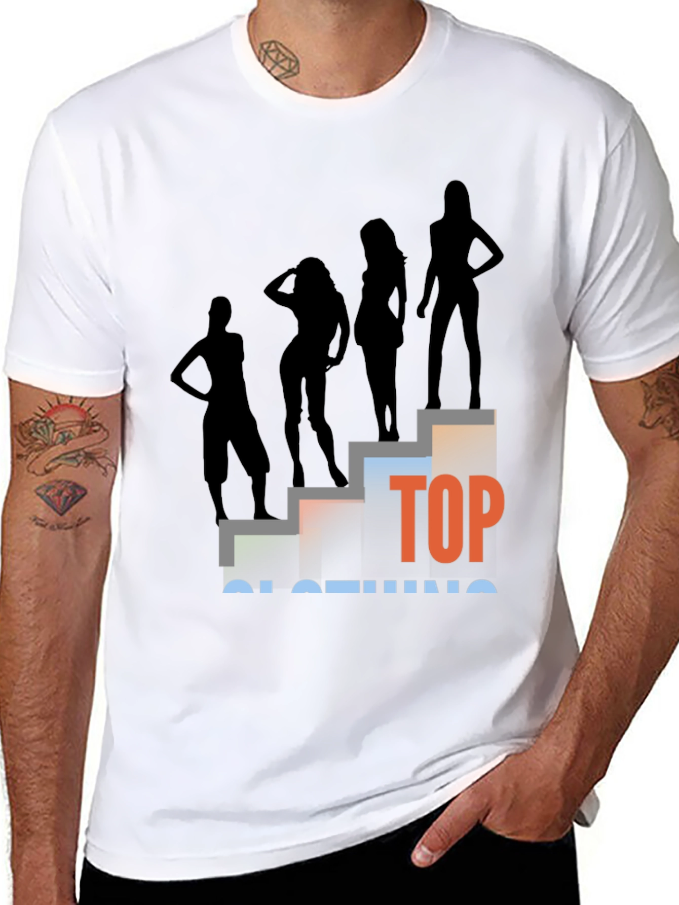 Trendy Top Clothing Graphic Tee