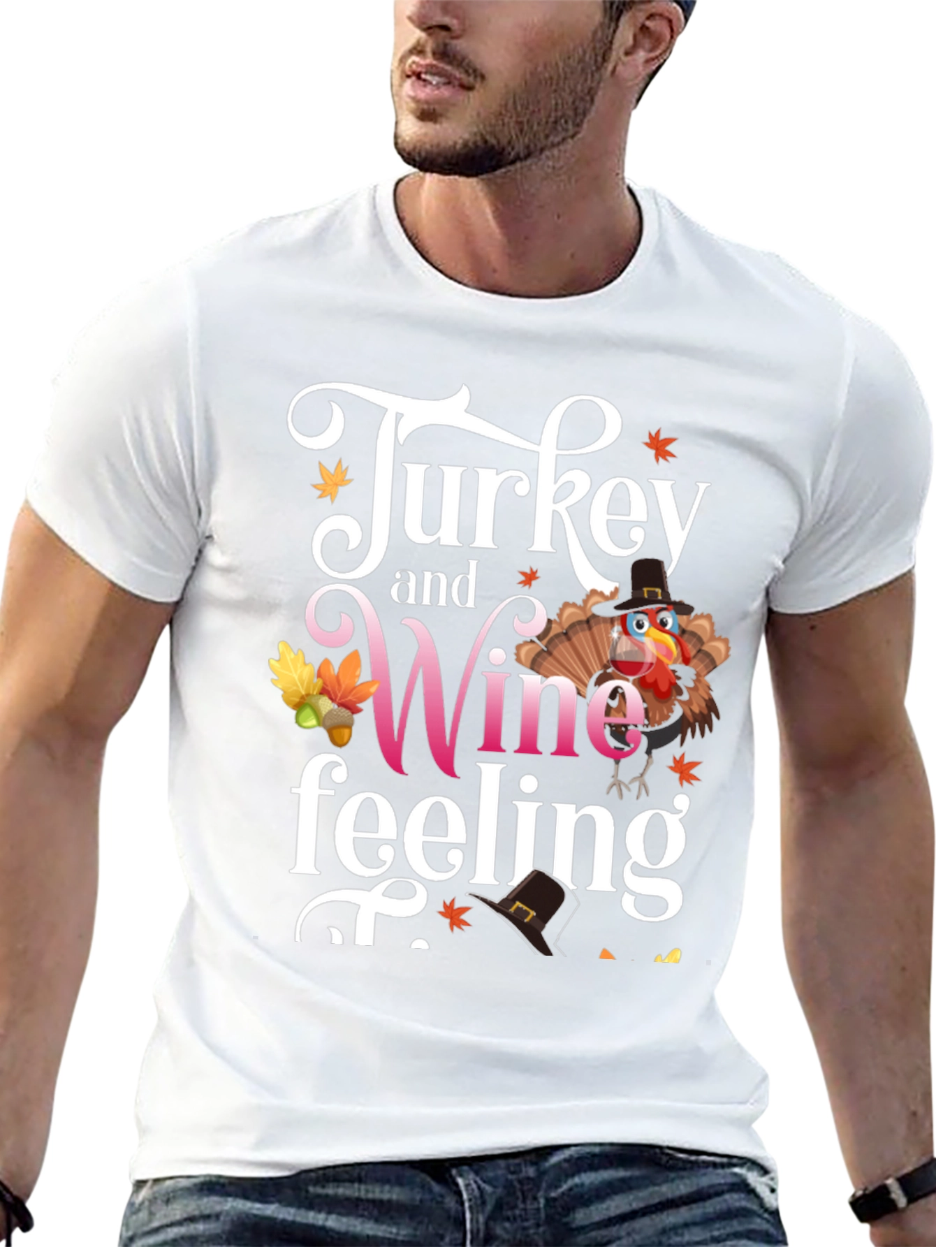 Turkey and Wine Feeling T-Shirt