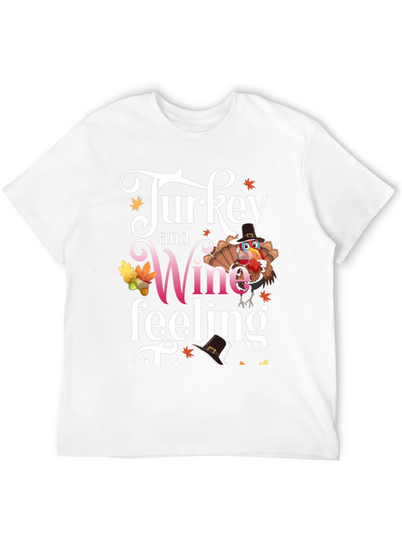 Turkey and Wine Feeling T-Shirt
