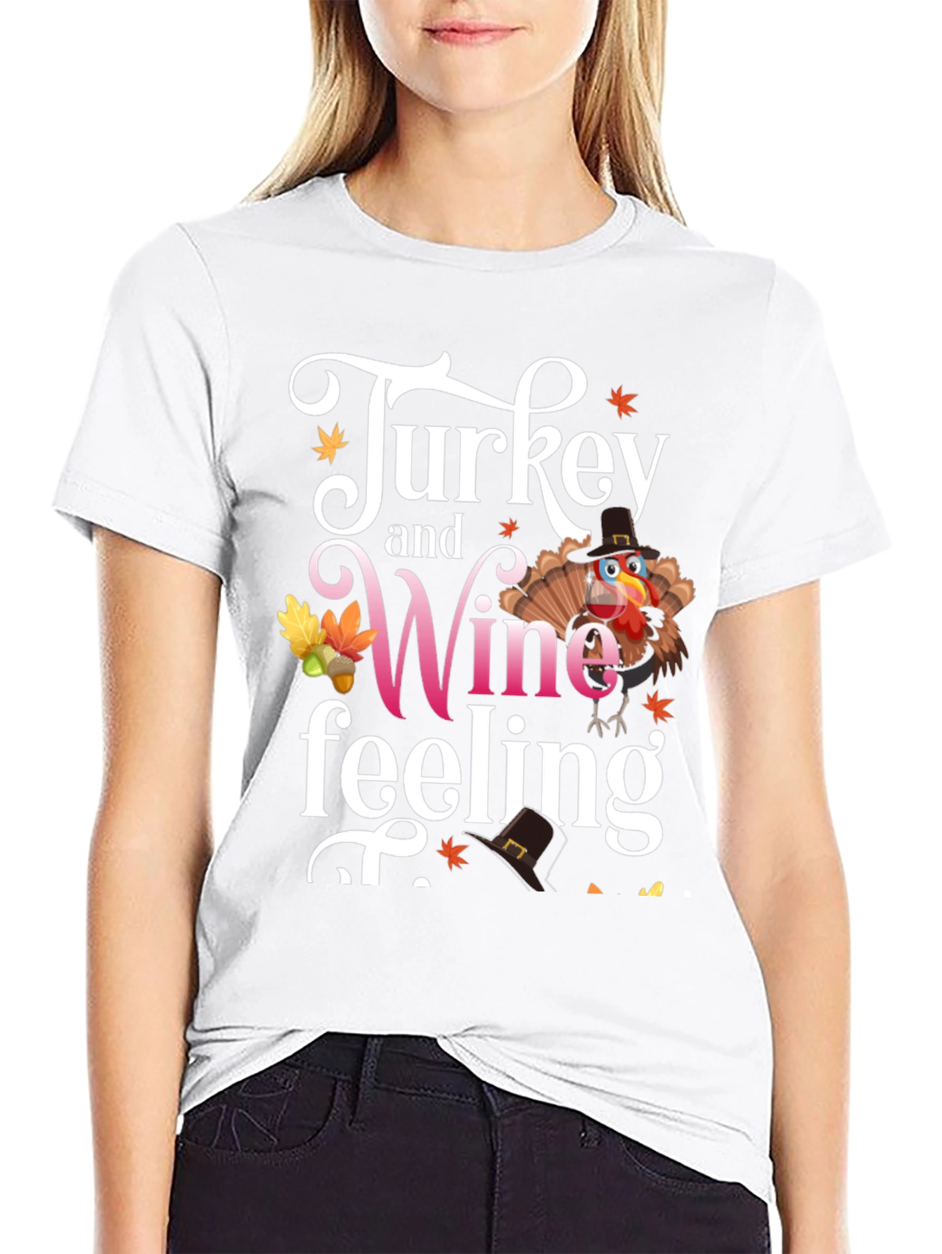 Turkey and Wine Feeling T-Shirt