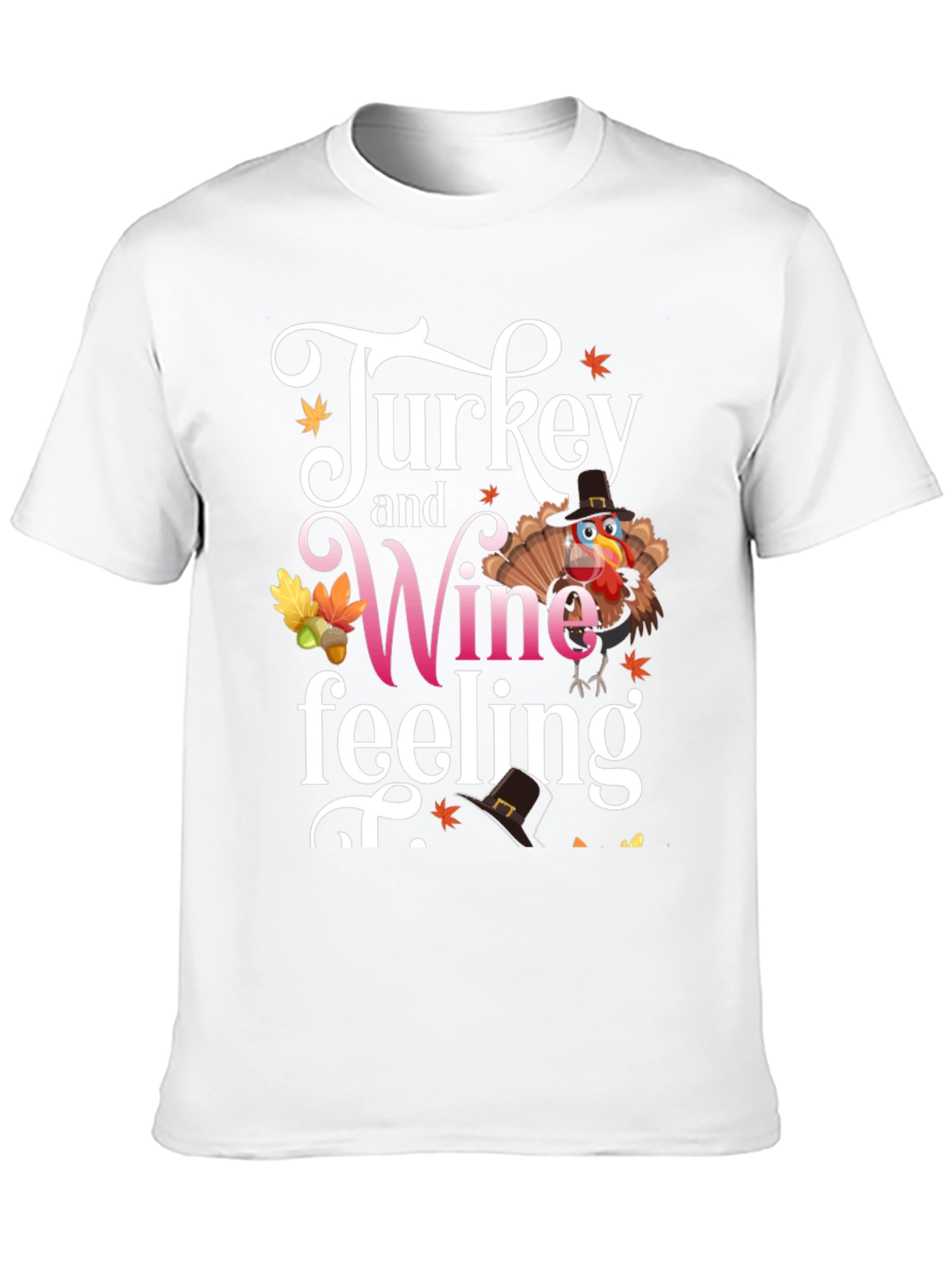 Turkey and Wine Feeling T-Shirt