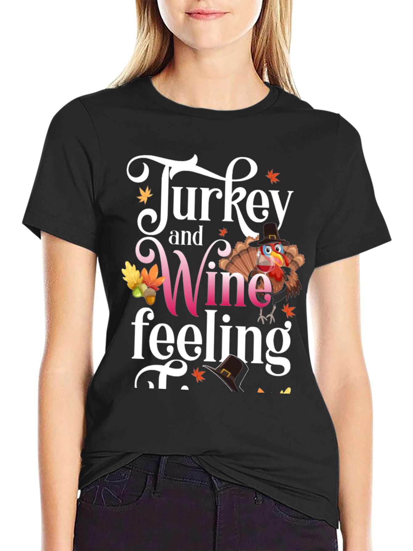 Turkey and Wine Feeling T-Shirt