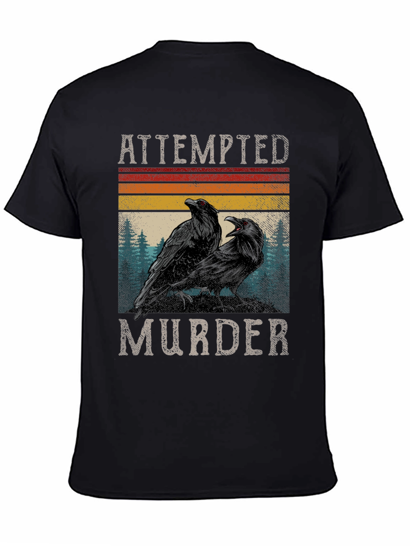 Attempted Murder Ravens Graphic Tee