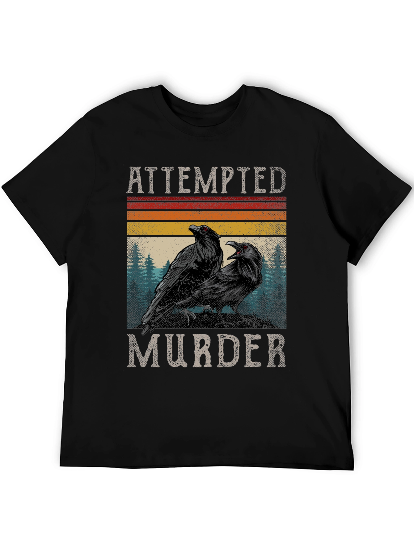 Attempted Murder Ravens Graphic Tee