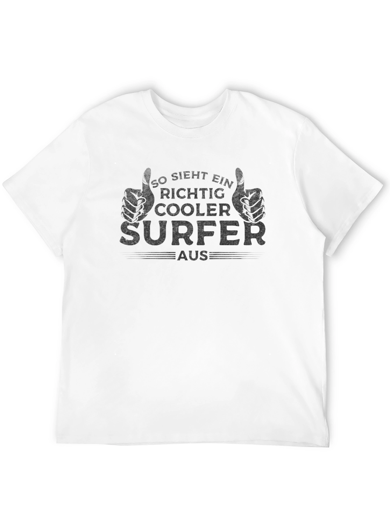 Cool Surfer T-Shirt - German Text