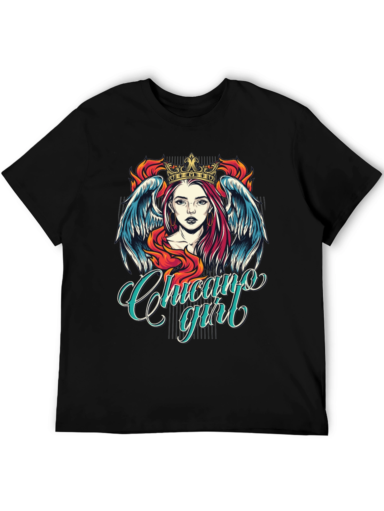 Chicago Girl Graphic Tee - Black