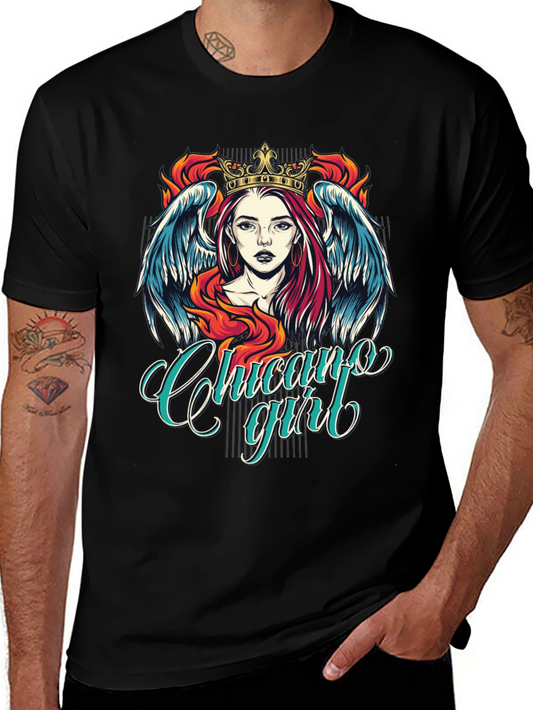 Chicago Girl Graphic Tee - Black