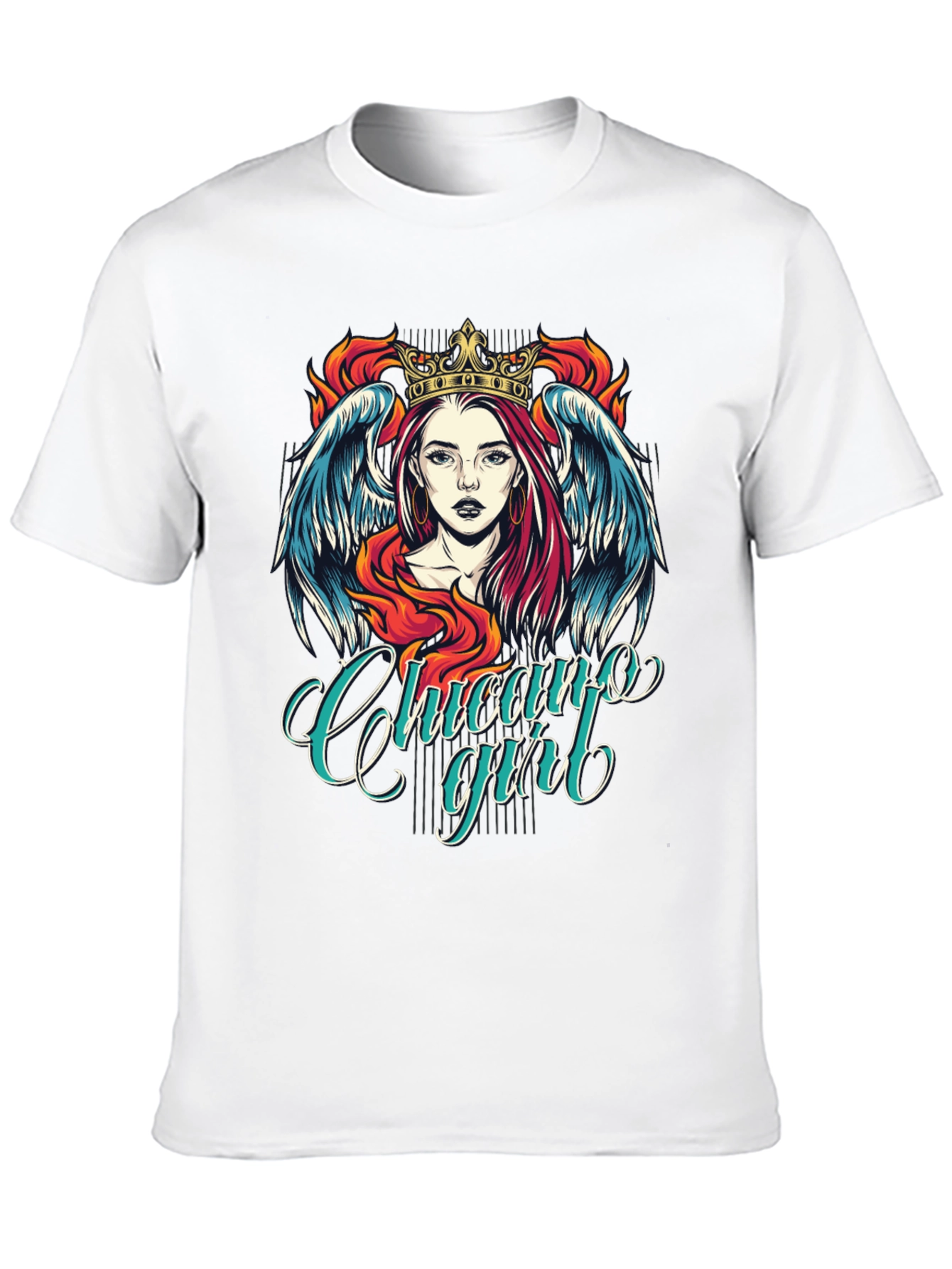 Chicago Girl Graphic Tee - Black