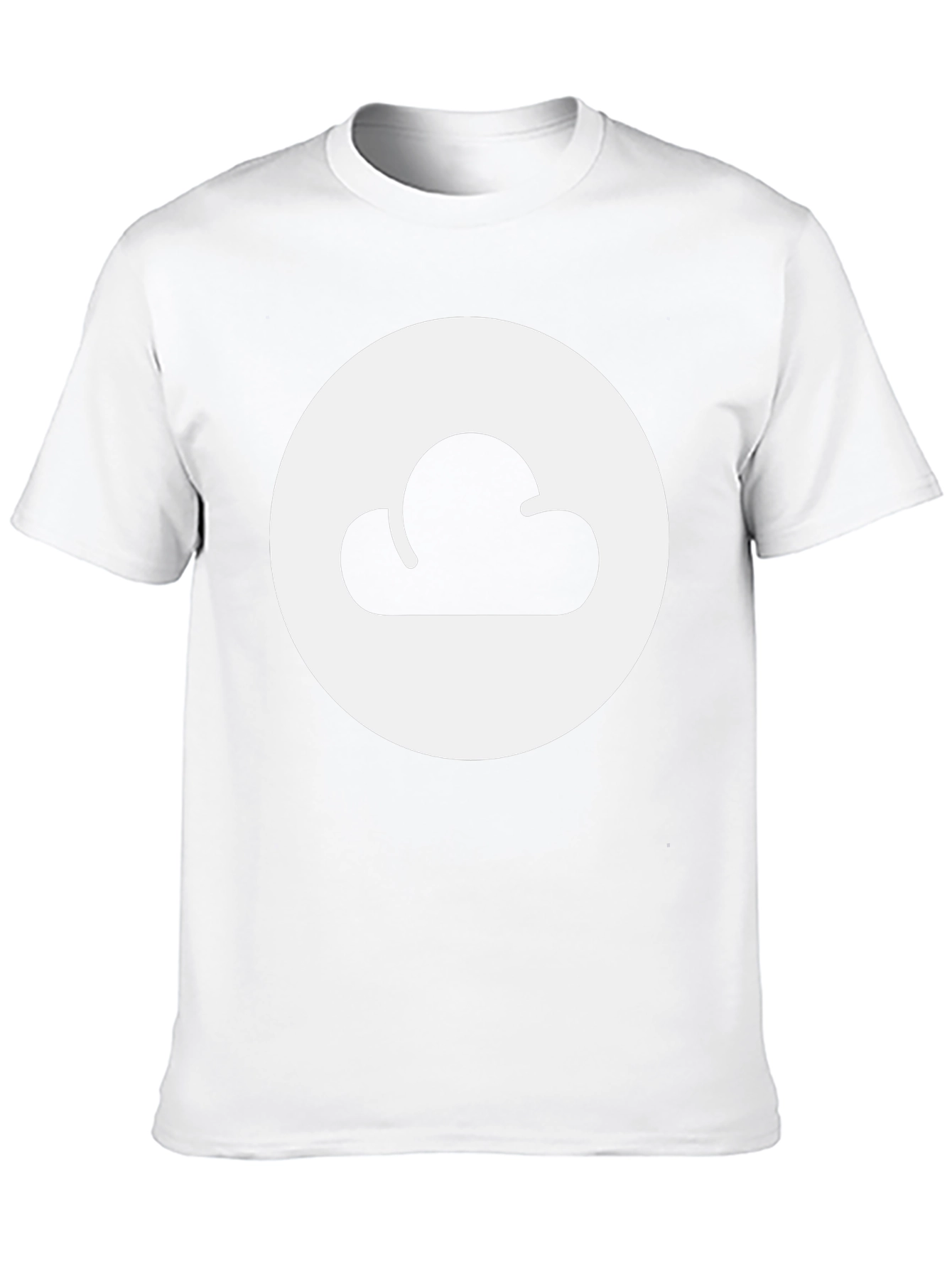 Cloud Logo Graphic Print T-Shirt