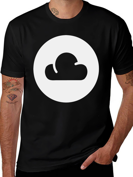 Cloud Logo Graphic Print T-Shirt