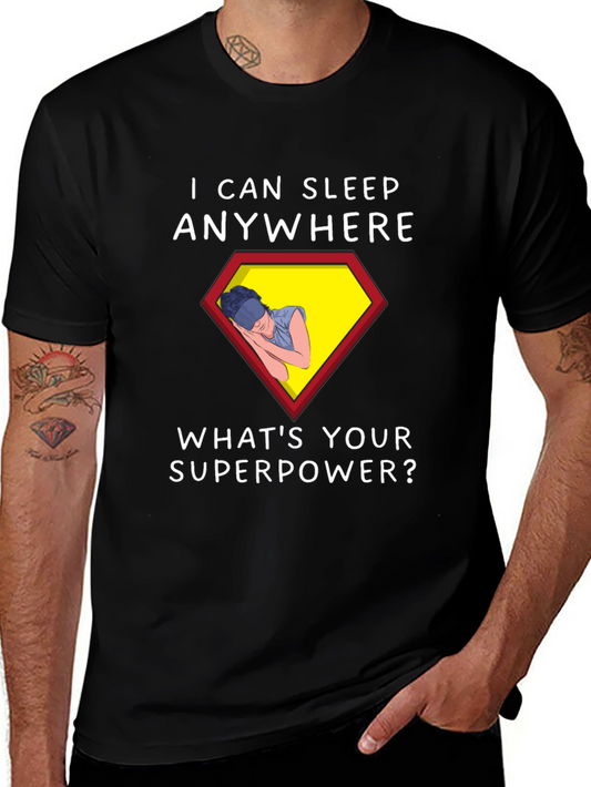 Sleep Anywhere Superpower T-Shirt